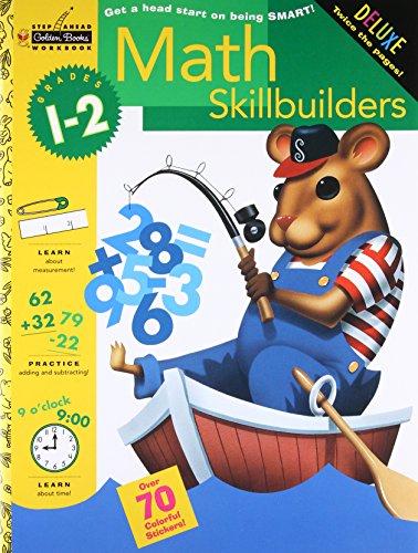 Math Skillbuders (Grade1-2, Little Golden Book)　提前一步学数学（金色童书,学龄前练习册）ISBN 9780307036537