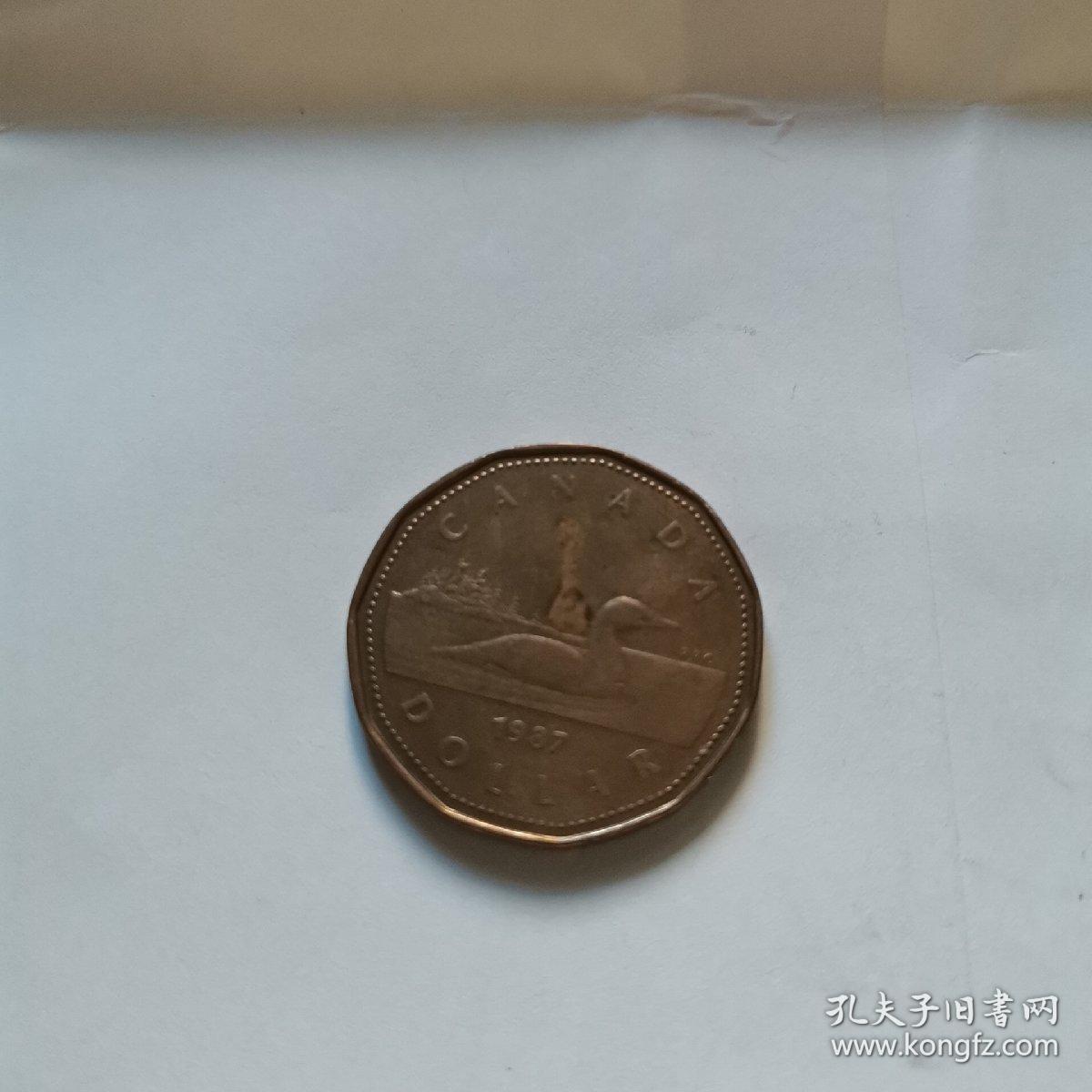 加拿大硬币,伊丽莎白二世,canada dollar