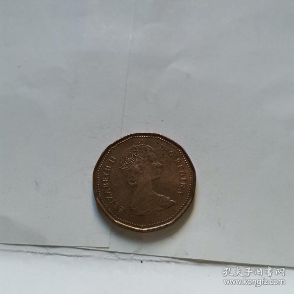 加拿大硬币,伊丽莎白二世,canada dollar
