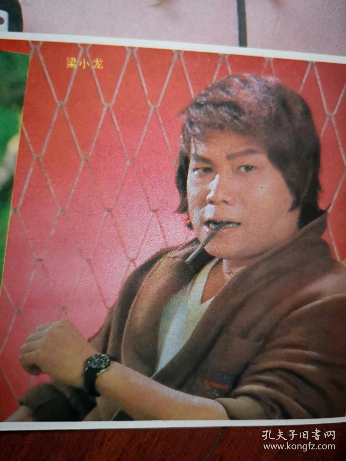 彩版明星美女插页,梁小龙 ,黛安莱恩(单张)