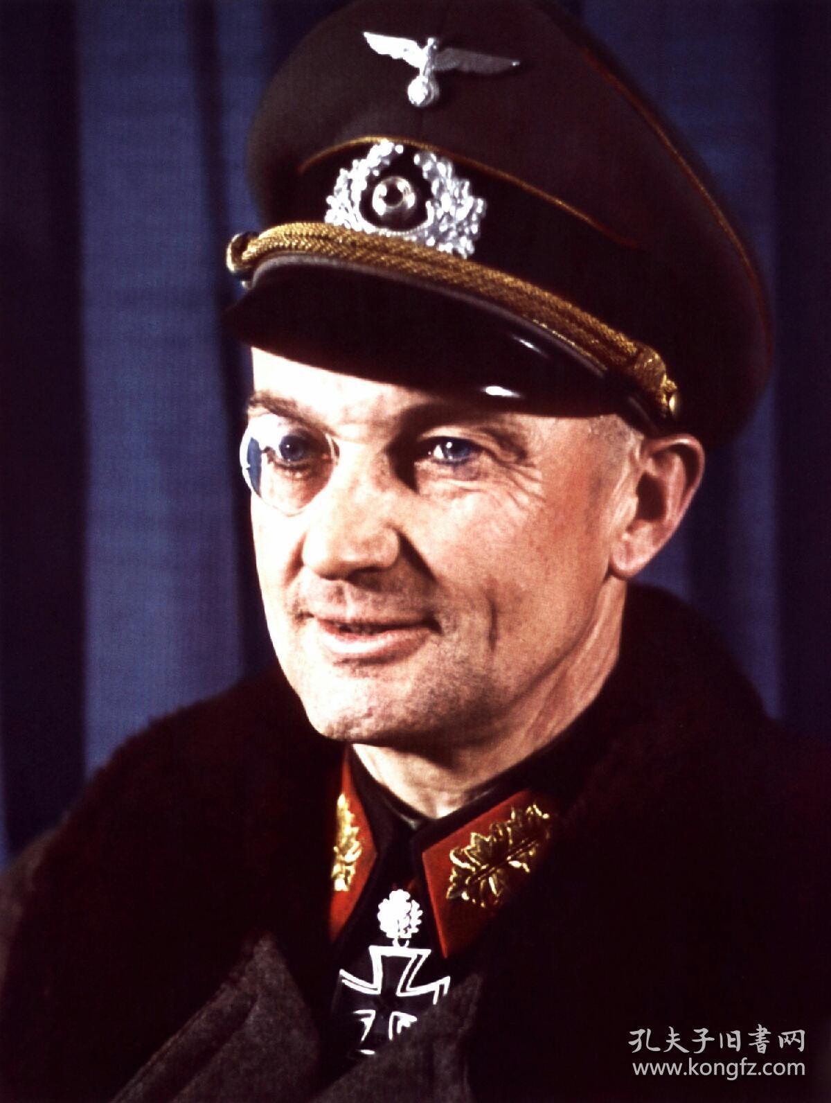 德意志帝国陆军元帅ottomoritzwaltermodel奥托瓦尔特莫德尔战时亲签