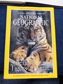 现货NATIONAL GEOGRAPHIC Siberian Tigers 1997  2（美国国家地理  西伯利亚虎）成吉思汗之子；一项关于北极的突破；地衣；人类的黎明：第一个台阶；纽约的地下