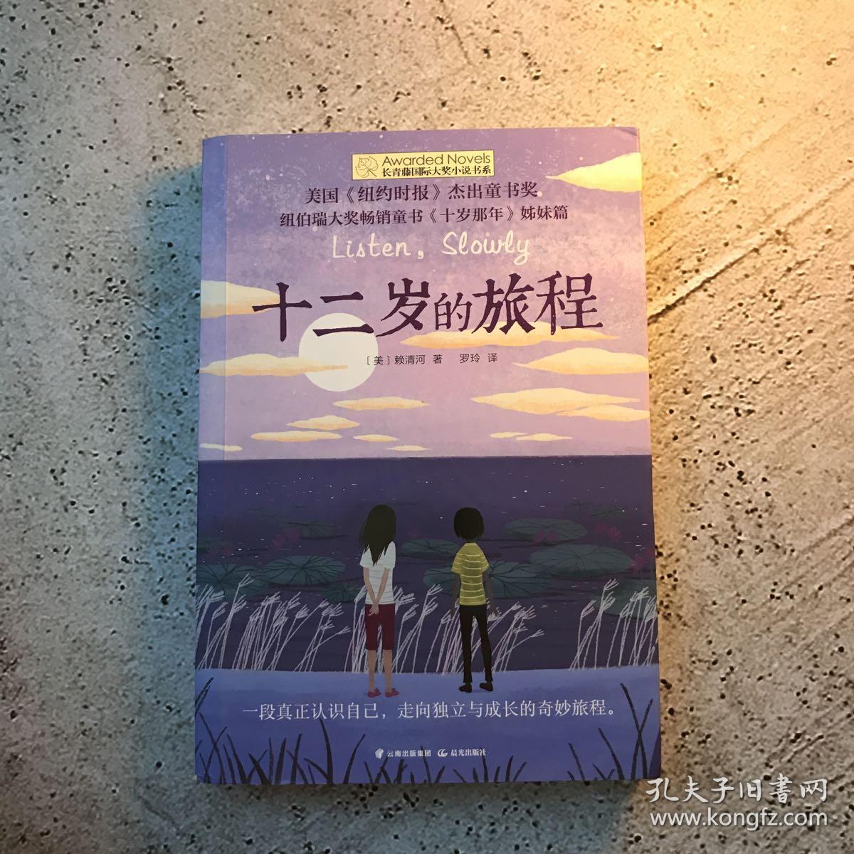 长青藤国际大奖小说十二岁的旅程纽约时报杰出童书奖