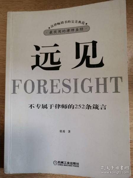 远见:不专属于律师的252条箴言