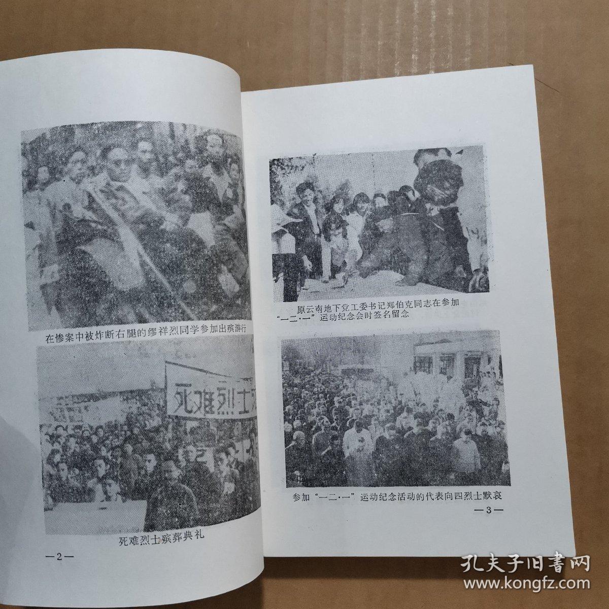 一二·一运动论文集