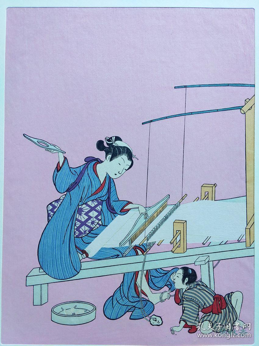 鸟文斋荣之,栄昌一门,有葛饰北斋,溪斋英泉一系,更有歌川派从初代豱国