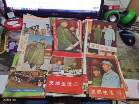 上海支部生活1957年13至23、  1958年1至24期少21、1959年14、1960年14、1961年1至12吧  1962年1至10、13 至21 至23、1963年13、14、15、21、22、23、24、1964年5、4、6、7、8、13、14至24、1965年2、3、4、5、7至11、13至 24、1966年1、6、7、8、10、13至24 、增刊11月 （其中毛林像5本）