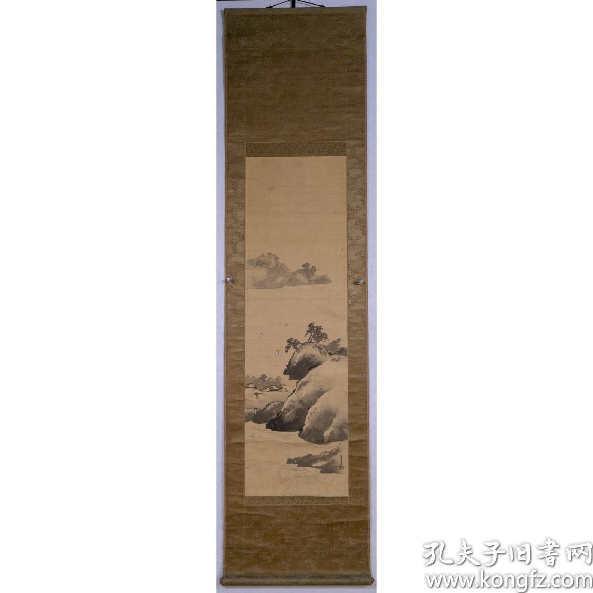 5 条结果 墨竹图日本名家山冈米华作品带原装木盒,外加一层纸盒, 题名