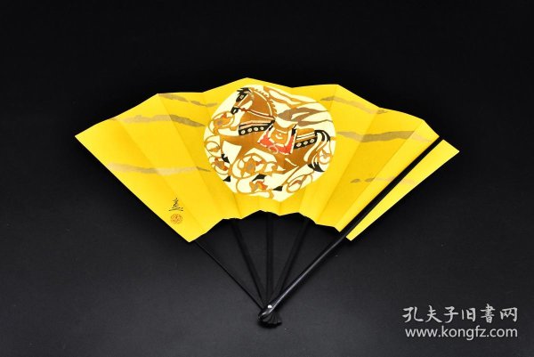 钉完好做工精细扇骨长165cm展开尺寸28cm排口尺寸15cm第18寿惠广扇子