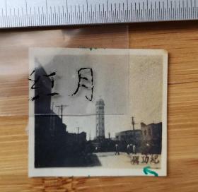【收藏级】古董老照片-----抗战前的   重庆记功碑