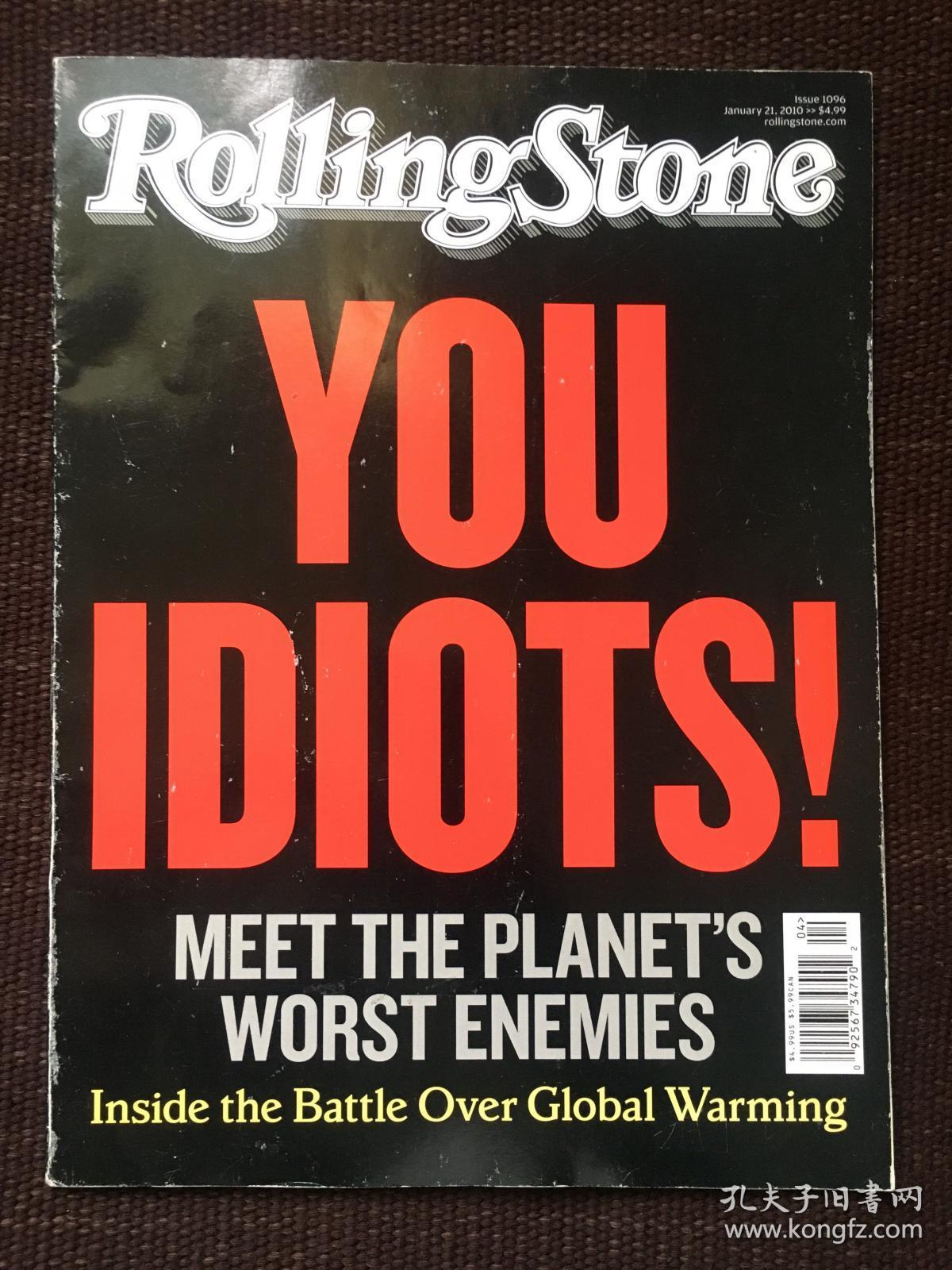 rolling stone杂志,issue 1096, 2010年1月21日刊
