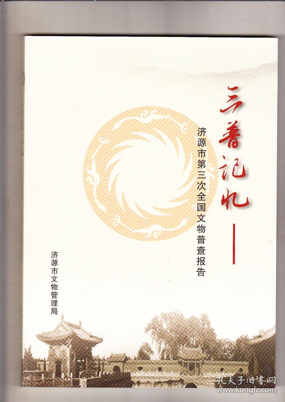 三普记忆—济源市第三次全国文物普查报告(2012年出版)