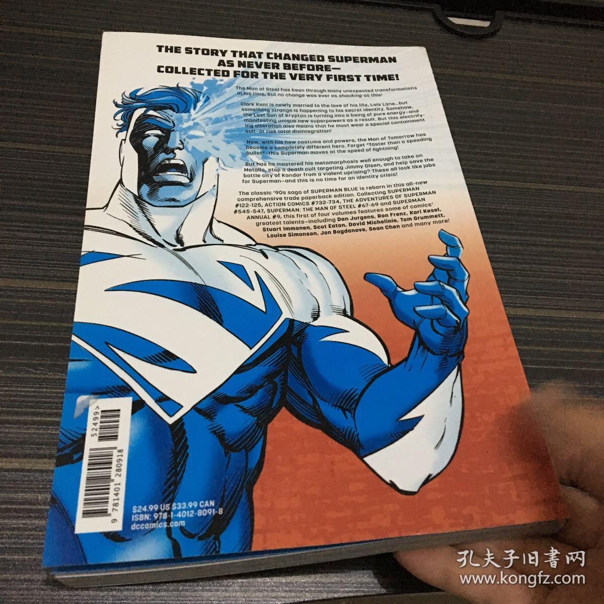 supermanbluevol1dc超人蓝第一卷国际正义联盟美国dc漫画旗下超级英雄