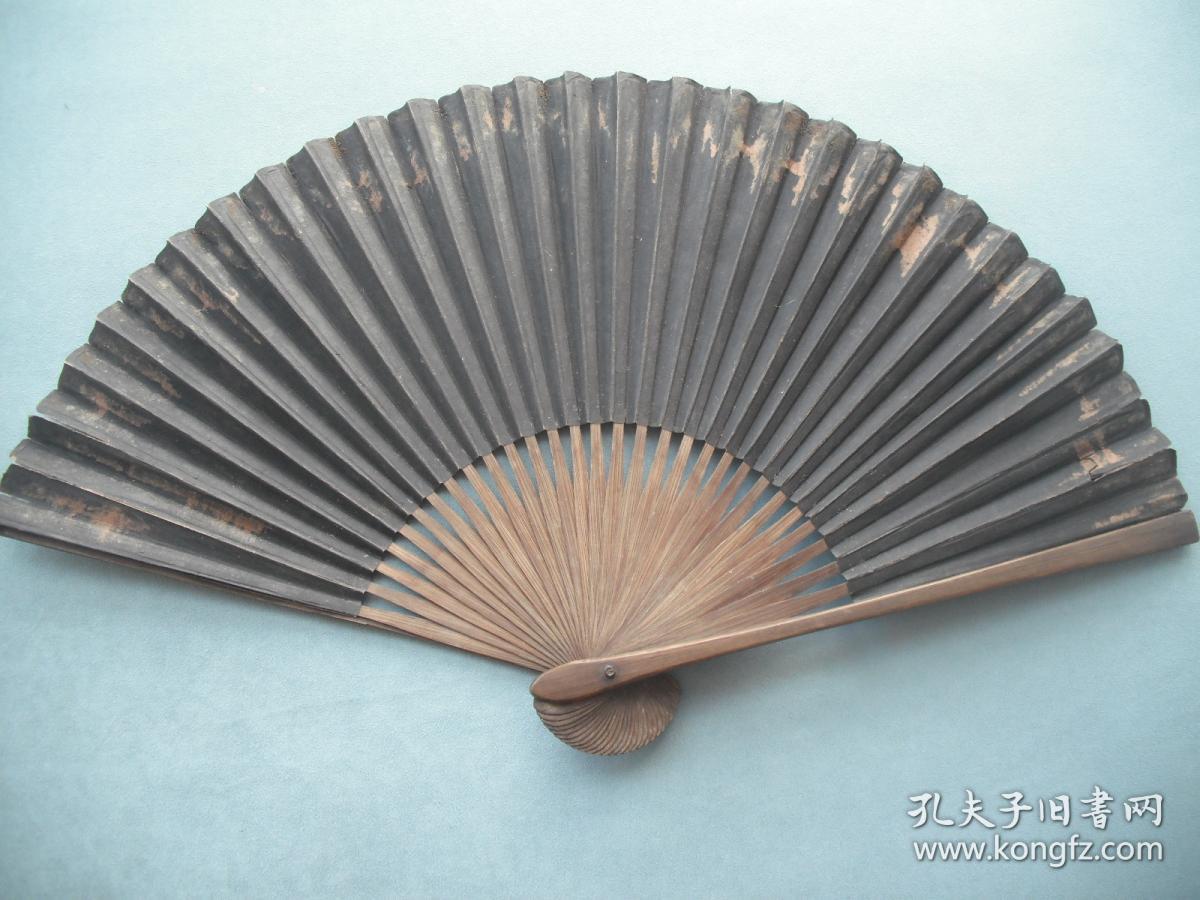 民国左右 老扇子/老折扇/老纸扇 一把