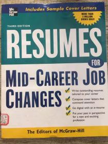 Resumes for Mid-Career Job Changes, 3rd edition （Professional Resumes Series）