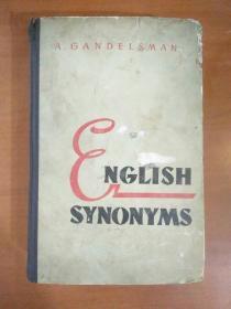 ENGLISH SYNONYMS 英语同义词