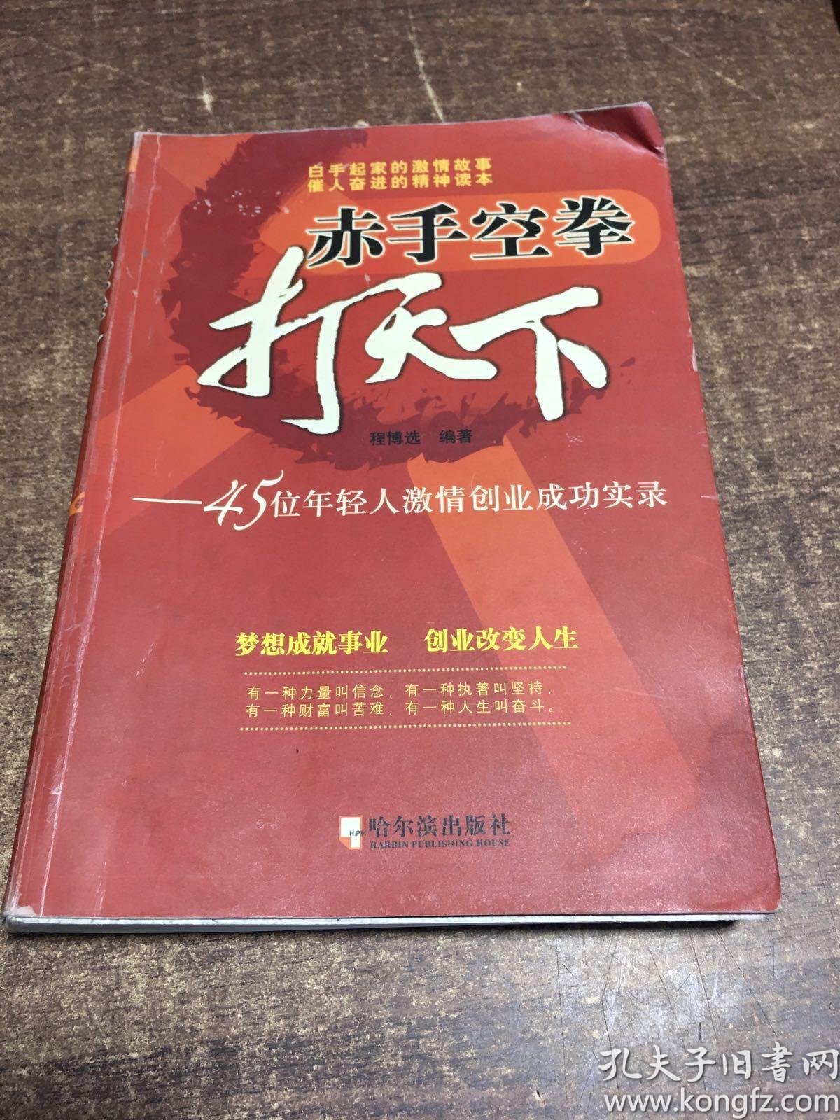 赤手空拳打天下45位年轻人激情创业成功实录架214
