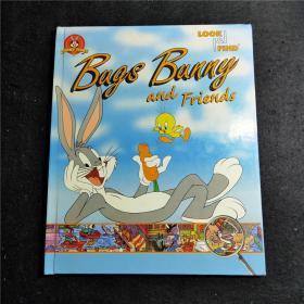 bugs bunny and friends Look and find 兔八哥和朋友们  硬精装童书绘本英文原版 大开本 找朋友