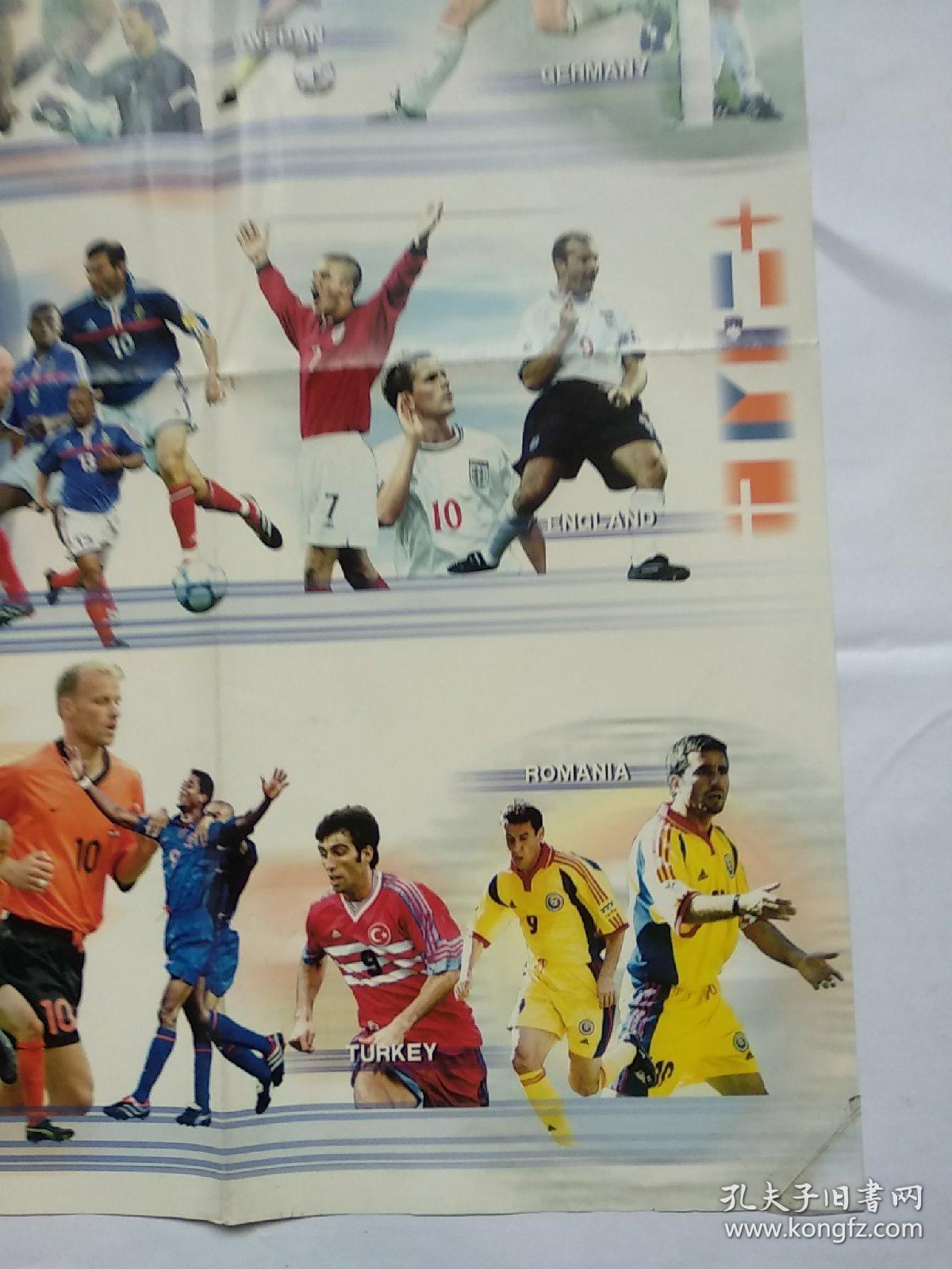 《足球之夜》海报:2000年欧洲之星(054)