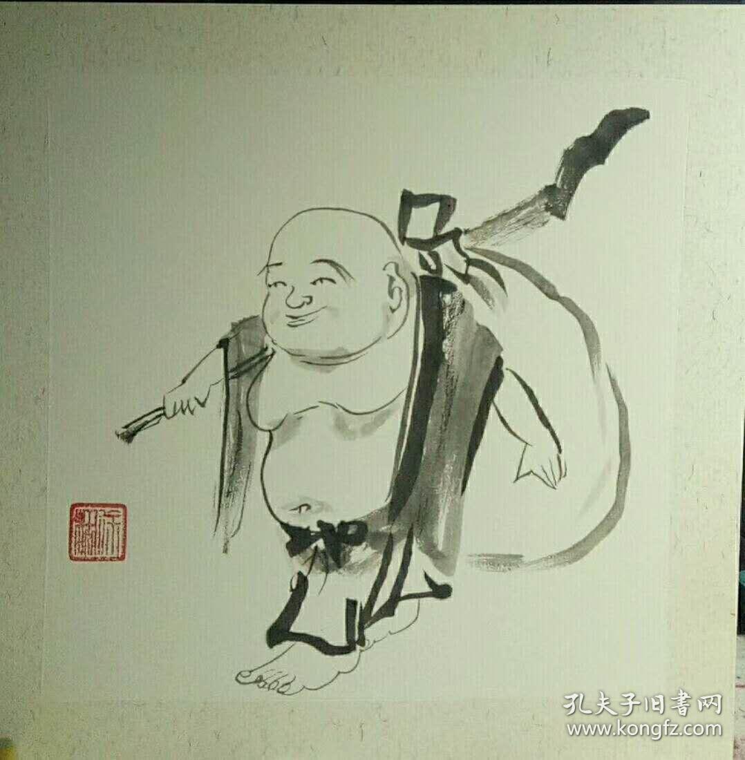 布袋和尚,国画