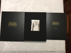 权力的游戏服装道具设定集豪华限量编号签名版 Game of Thrones: The Costumes limited edition