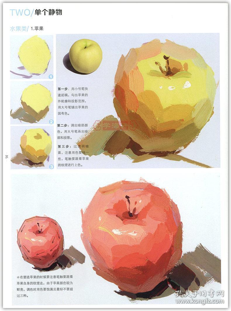 学海轩 入门有道 从照片到色彩静物 敲门砖 李家友水粉画入门基础教程