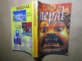 【英文原版书】NEPAL DARSHAN/ A BOOK by Ashok Vyas/printed by Kantalaxmi Publications，INDIA