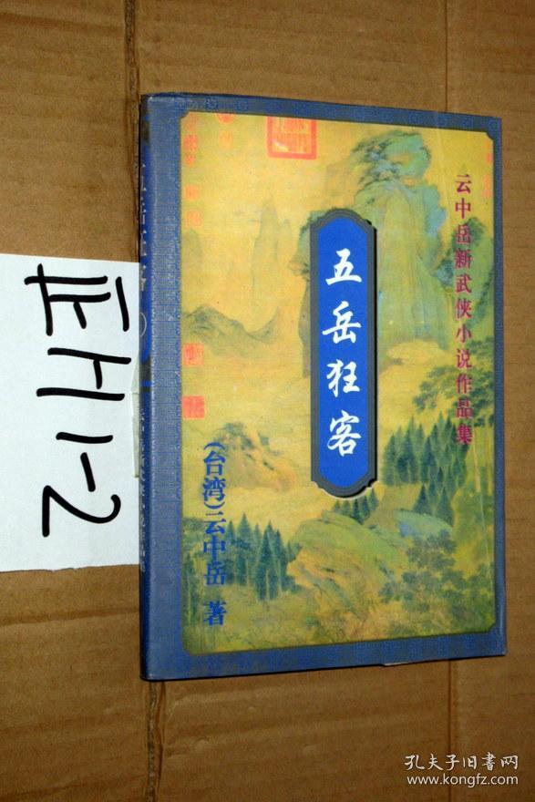 云中岳新武侠小说作品集五岳狂客下册云中岳著