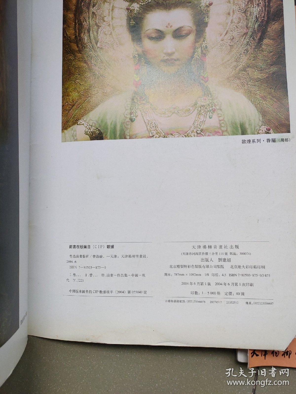 曾浩油画艺术(2册合售).