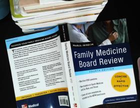 Family Medicine Board Review: Pearls of Wisdom, Fourth Edition【书侧轻微污渍】