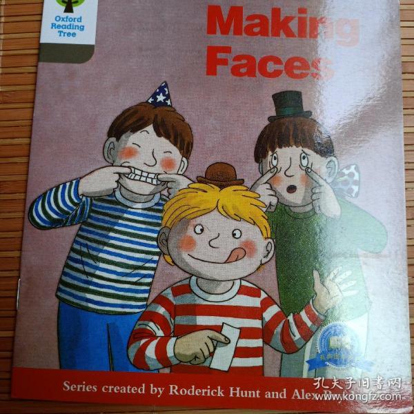 英文原版 making faces