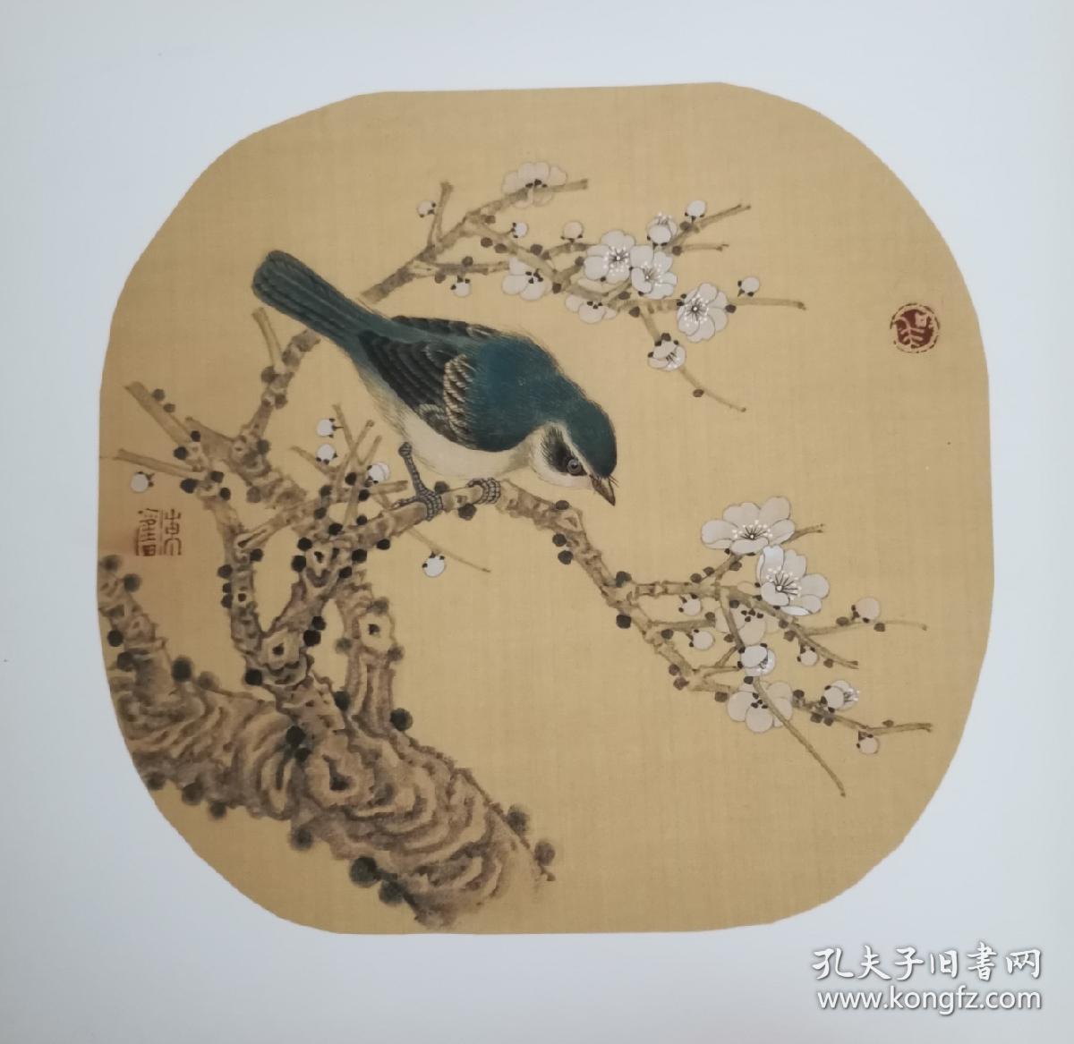 吴东奋花鸟复制版画