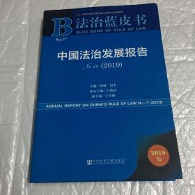 法治蓝皮书：中国法治发展报告（2019）