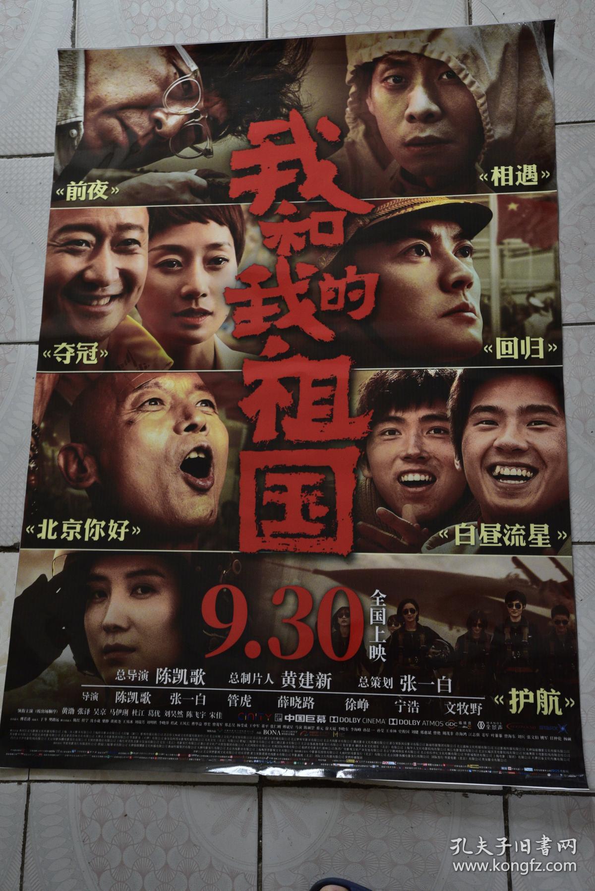 2020电影海报/ 我和我的祖国(写真版) 2001