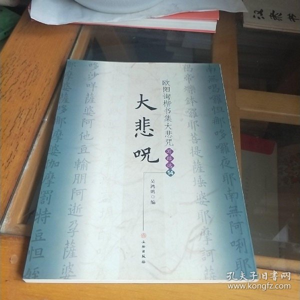 欧阳询楷书集大悲咒(写经选14)