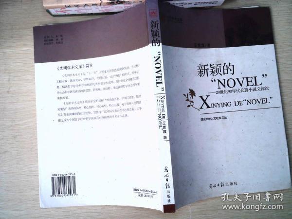 新颖的“NOVEL“：20世纪90年度长篇小说文体论