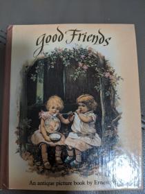原版立体书 good friends (pop up)