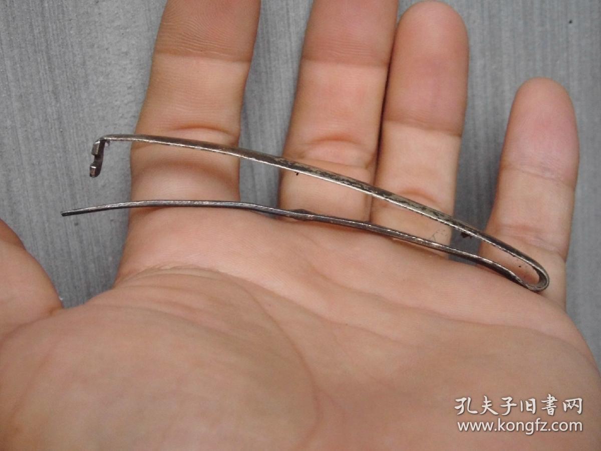 银发夹 银发卡 民俗老物件 民国发卡 民国发夹 民国饰品 民国银饰