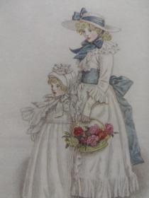 1910年  KATE GREENAWAY   含精美彩色贴图