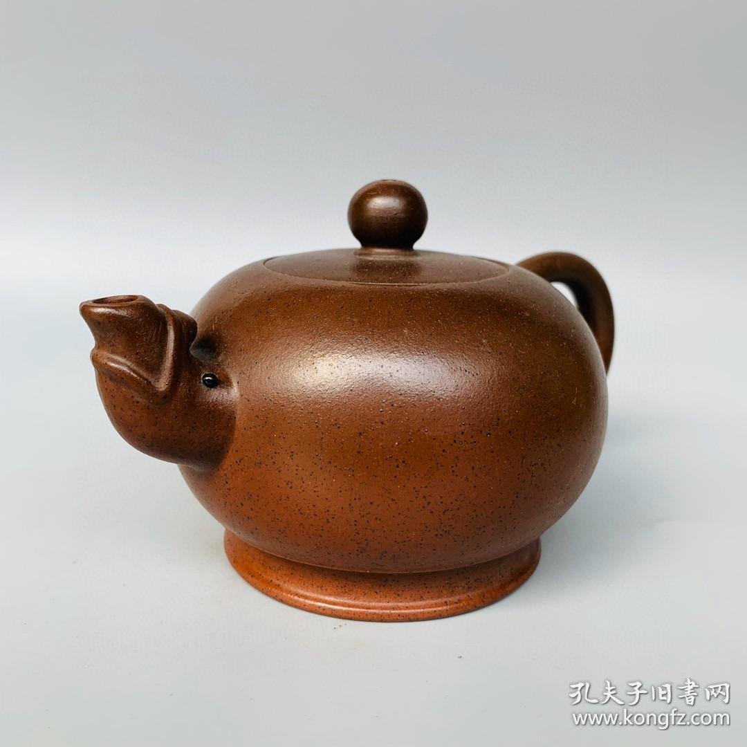 尹益中制 龙嘴窑变紫砂壶
