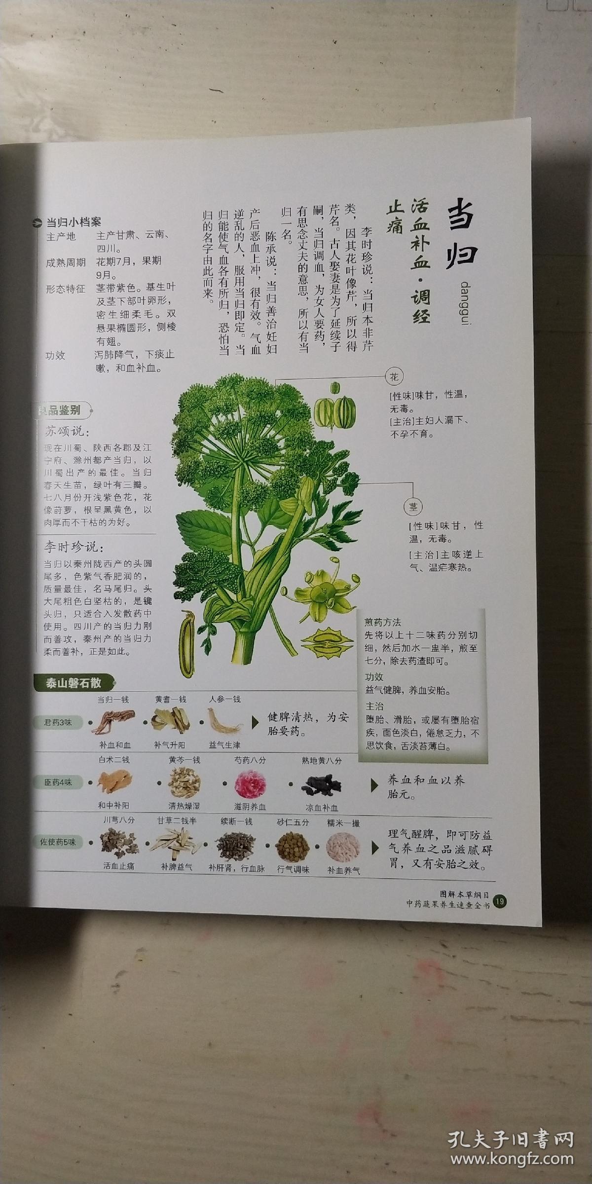 图解本草纲目中药蔬果养生速查全书