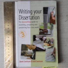 Writing your dissertation the best guide to writing 如何写论文 英文原版 第三版
