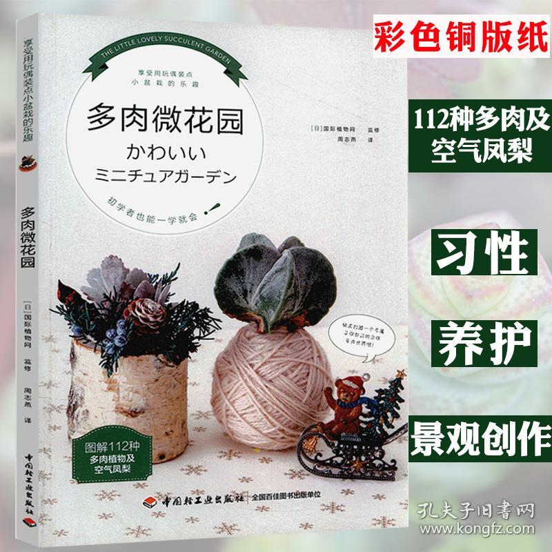 正版现货闪电发货 库存尾品 多肉微花园室内绿植就这么玩盆栽养花种花700种植物原色多肉肉多图鉴完整手册植物风格生活家大逆袭大全书籍 孔夫子旧书网