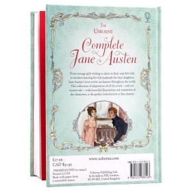 简·奥斯汀 儿童插图版全集 英文原版Complete Jane Austen Usborne全彩精装 课外兴趣阅读