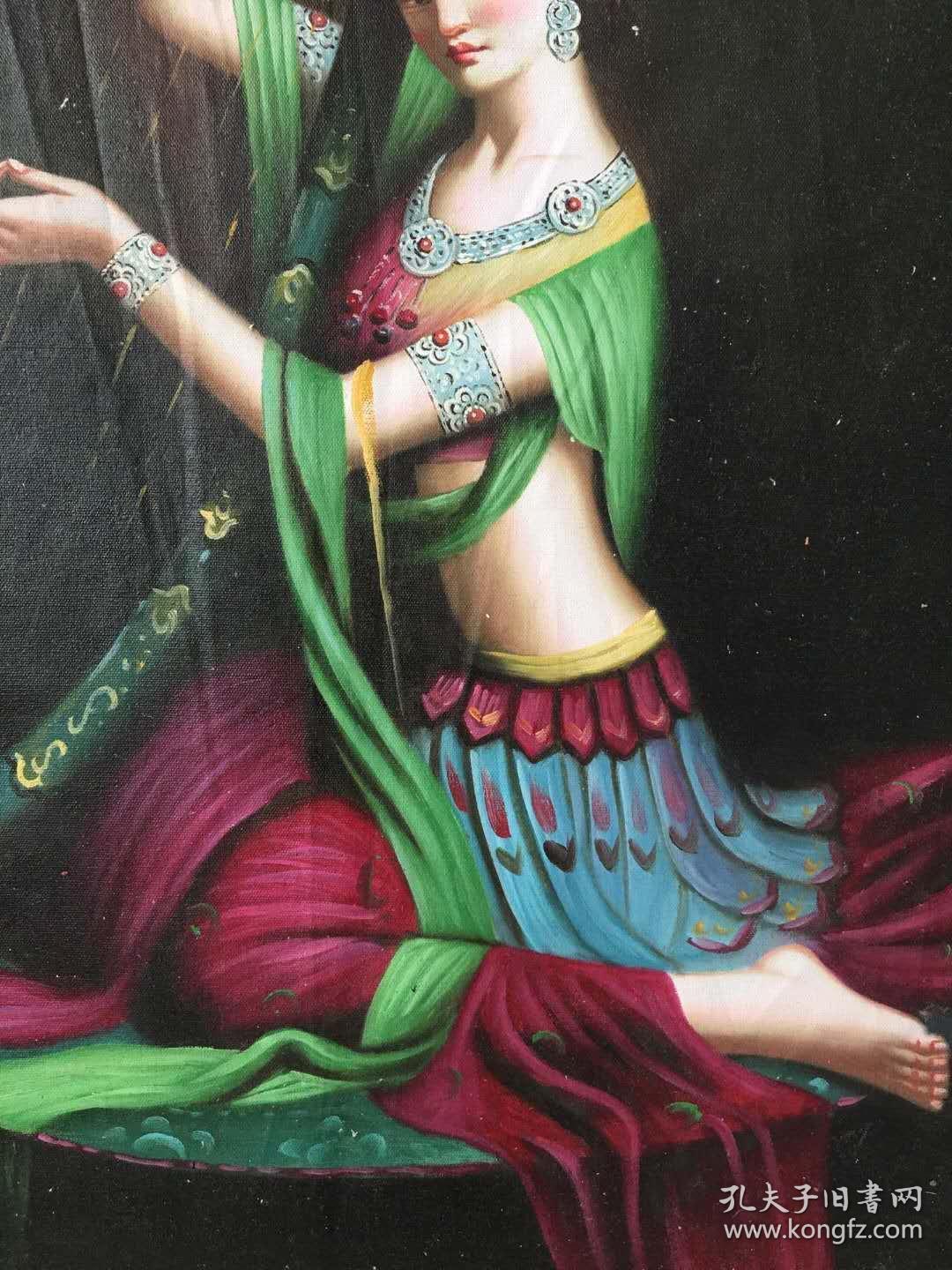 【曾浩】人物,纯手绘油画 特价包邮