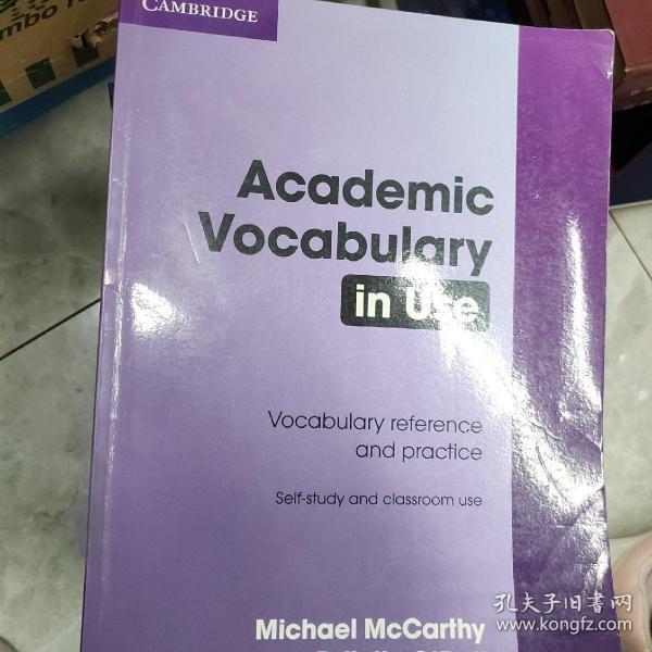 Academic Vocabulary in Use with Answers_Michael McCarthy 著_孔夫子旧书网 Academic Vocabulary in Use with Answers_Michael McCarthy 著_孔夫子旧书网