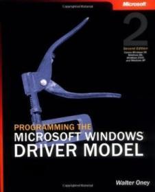 Programming The Microsoft Windows Driver Model, Second Edition