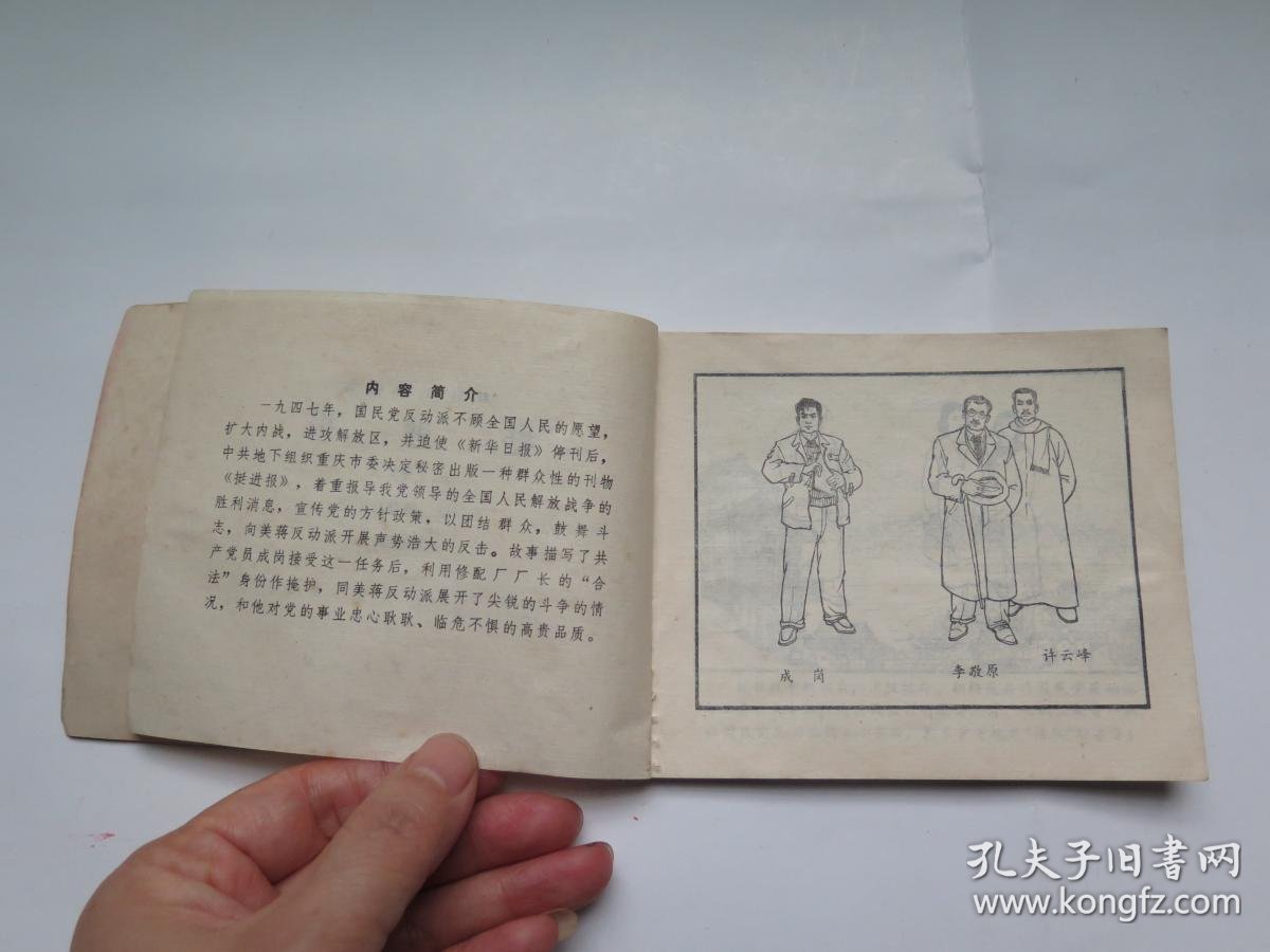 挺进报(上集)(红岩连环画集)