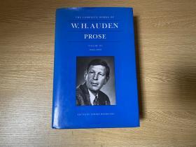 私藏）The Complete Works of W.H.Auden 1949-1955 奥登全集：散文（卷三）,收稀见的The Enchafed Flood 全书及部分《染匠之手》《序跋集》文章及其他散文，写济慈（书信）、艾略特（好几篇）、陀思妥耶夫斯基、加缪、塞万提斯、梅尔维尔、拜伦、维吉尔、叶芝、托尔金、伍尔芙、爱伦坡、鲍斯威尔、克尔凯郭尔、弗洛伊德 等等，布面精装大32开，重超1公斤