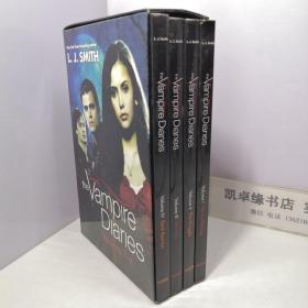 The Vampire Diaries Collection Box Set【Volumes 1-4】4册和售带外盒